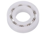 Lagăr cu bile IGUS &Oslash;15x32x9mm, fără ungere, poliamidă, oțel rezistent la acizi