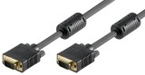 Cablu HD15 t-t 20m ferita negru