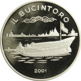 C10 / BENIN 1000 Francs 2001 IL BUCINTORO Argint /Proof