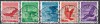 B2041 - Lichtenstein 1934 - pasari 5v.,serie completa,stampila excelenta, Stampilat