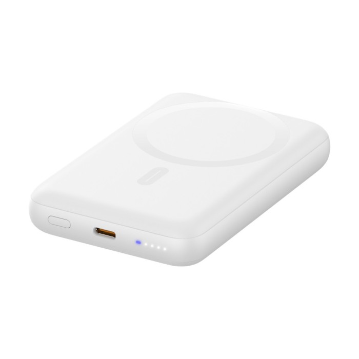 Baterie Externa Wireless Magsafe, 10000 mAh, Incarcare Rapida, Alb