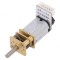Motor DC cu Encodare și Transmisie 6V 300rpm
