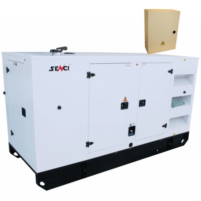 Generator insonorizat SENCI SCDE187i-YCS putere maxima 187 kVA 400V ATS inclus foto