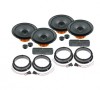 Pachet 2x Boxe Auto Hertz Dieci DSK 165.3 VW Golf 4 5 Passat Polo + Inele Adaptoare si Conectori Fata/Spate 160W