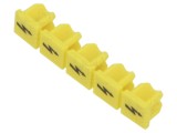 Capac regletă conexiuni 4,25mm galbenă PHOENIX CONTACT SSM