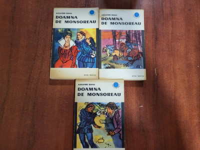 Doamna de Monsoreau vol.1,2 si 3 de Alexandre Dumas foto