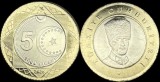 TURCIA 5 LIRA / LIRE 2025 , Bimetal , KM NEW , a UNC / UNC