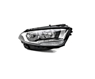 Far Mercedes Clasa A (W177), 06.2018-, montare fata, dreapta, cu lumina de zi; H7+H7+LED; cu motor; halogen; fara marcaj &amp;amp;quot;MERCEDES-BENZ&amp;amp;quot;, D foto