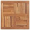 vidaXL Blat de masă pătrat, 80 x 80 x 2,5 cm, lemn masiv de tec