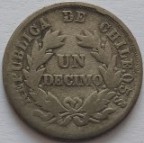 Chile, 1 Decimo 1893