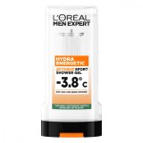 Gel de dus pentru fata, corp si barba Hydra Energetic Extreme Sport, 300ml, L&#039;Oreal Men Expert