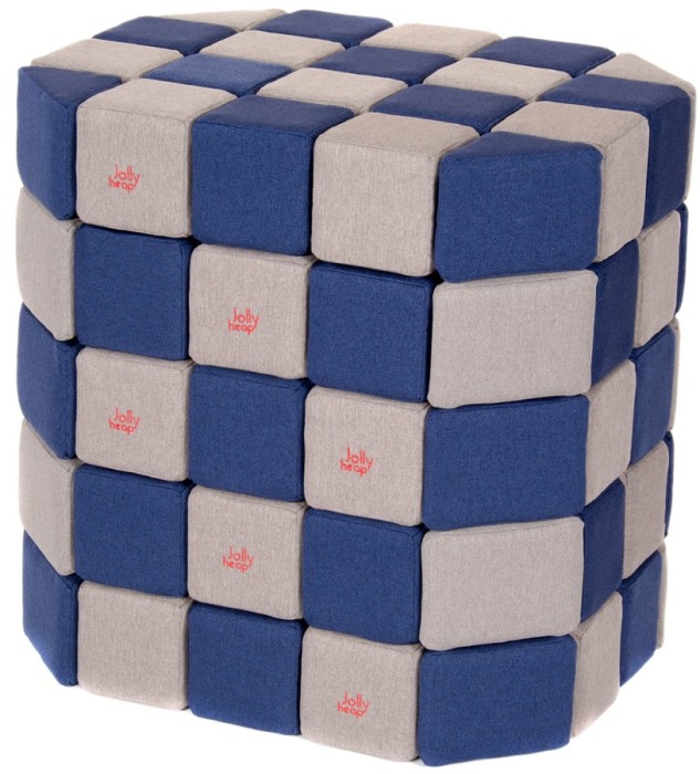 Set constructie MAXI JollyHeap BASIC Magnetic Blocks 1326 100 pcs.