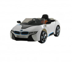 Masinuta electrica BMW I8, alb foto