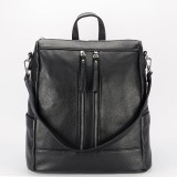 Cumpara ieftin Rucsac 2 in 1 negru din piele naturala 873 124