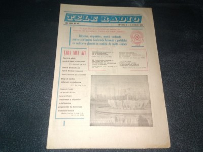 REVISTA TELE RADIO 4 10 OCTOMBRIE 1987 foto