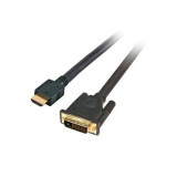 Cablu Mcab HDMI - DVI-D 2m Black