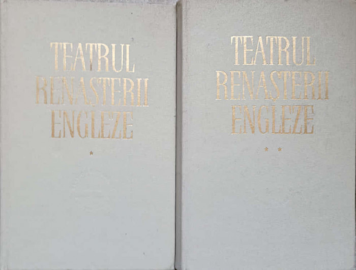TEATRUL RENASTERII ENGLEZE VOL.1-2-COLECTIV-226069