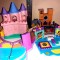 Diorama castel papusa Polly circ salon machiaj demontabil mobil mini LOT4 T3