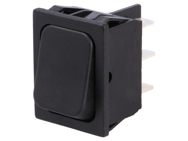 Intrerupator Balansoar DPDT ON-ON 16A 250V Negru IP40
