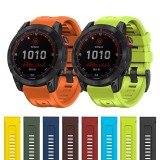 Curea silicon 26mm Quickfit ceas Garmin Fenix 5X 6X 7X Epix Pro Quatix 3
