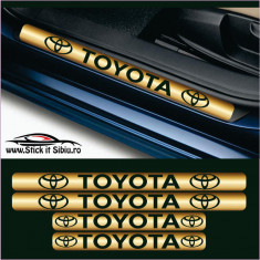 Set Protectie Praguri Toyota-Model 5 – Stickere Auto