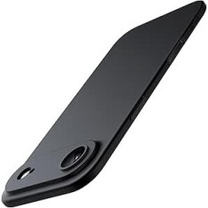 BestCase&reg; Husa pentru Apple iPhone 17 Air din Silicon Ultra Slim, Negru mat