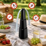 Cumpara ieftin Ventilator anti muste si insecte, pentru masa, cu 3 niveluri de inaltime reglabila, functionare cu baterii, cu un design holografic reflectorizant, ne