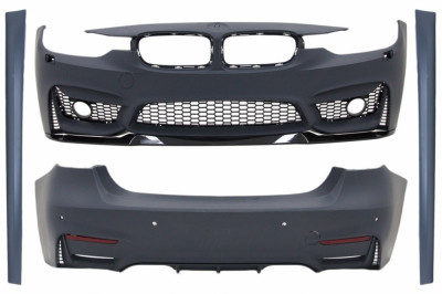 Pachet Exterior Complet compatibil cu BMW Seria 3 F30 (2011-2019) M3 Look CBBMF30M4WF foto