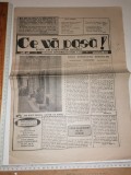 RAR= ZIAR VECHI ANII 90 ANUL 1 , NUMARUL 1 = CE VA PASA