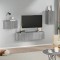 vidaXL Set dulapuri TV, 4 piese, gri sonoma, lemn prelucrat 3120261