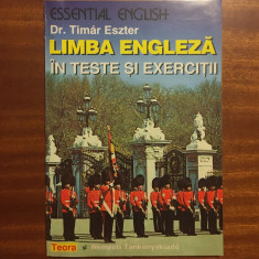 Timar Eszter - Limba engleza in teste si exercitii (1998 Ca noua! Necompletata!)