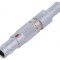 Conector circular 6 pini lipire pe cablu 1.5A