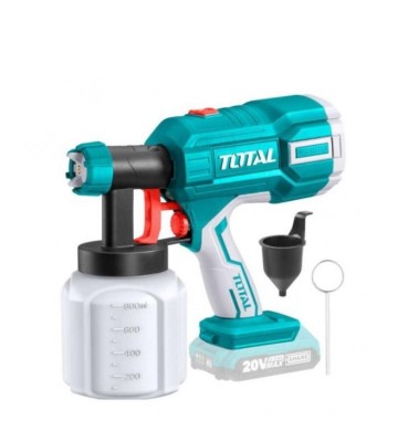 TOTAL - PISTOL DE VOPSIT - 800ML - LI-ION - 20V (NU INCLUDE ACUMULATOR SI INCARCATOR) PowerTool TopQuality foto