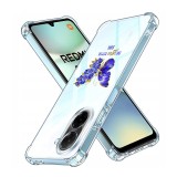 Husa antisoc pentru xiaomi redmi a5 4g - airbag tpu, col&Egrave;uri ranforsate- butterfly mov