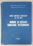 LEGEA SANITARA VETERINARA NR. 60 / 1974 : NORME SI MASURI SANITARE VETERINARE , 1976