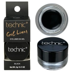 Tus de Ochi Gel, Technic, Gel Pot Liner Eyeliner, Negru, 3 g