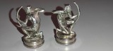 set incomplet piese sah metalice 24 buc. din 32