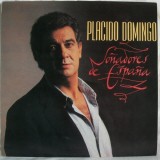 Vinil LP Placido Domingo &ndash; So&ntilde;adores De Espa&ntilde;a (VG++)