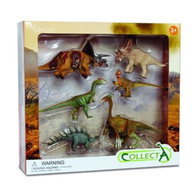 Set de 6 figurine pictate manual dinozauri 1 89574 foto
