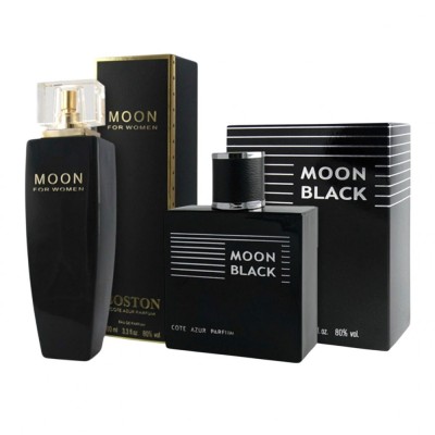 Pachet El si ea Apa de toaleta si parfum Moon black, Cote D&amp;acute;Azur, 200 ml foto