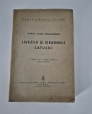 Carte veche Petre Stanculescu Livezile si gradinile satului