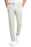 Pantaloni din in bărbați, lungi, de vară, business, drepți, casual, pentru bărbați, cu croială regular, pantaloni
