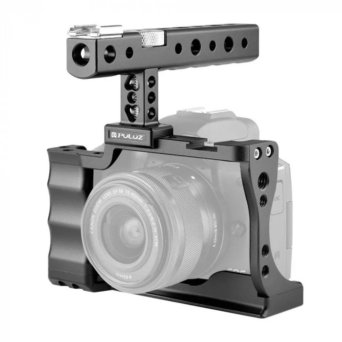 Cușcă stabilizatoare pentru cameră video Hg cu m&acirc;ner pentru Canon EOS M50
