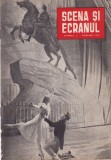 Cumpara ieftin Almanah Scena si ecranul nr. 3 1958 romana 60 pagini 10x18 cm stare buna coperti brosate