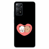 Husa compatibila cu Xiaomi Redmi Note 11 Pro 4G, 5G Silicon Gel Tpu Model Bubu Dudu In Heart