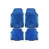 Covor auto interior aluminiu albastru