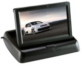 Cumpara ieftin Monitor auto pliabil, TFT LCD , ecran 4.3&Prime;