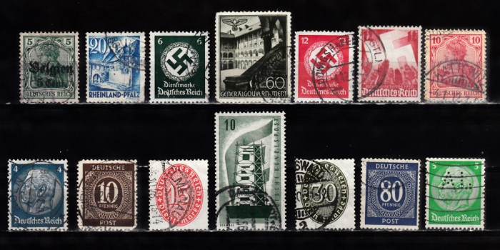 A7 T4 126 - Timbre foarte vechi - Germania