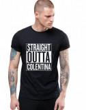 Cumpara ieftin Tricou negru barbati - Straight Outta Colentina - S, THEICONIC