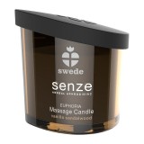 Lum&acirc;nare pentru masaj SWEDE Senze Euphoria, cu aromă de lemn de santal și vanilie, 50 ml (maro)